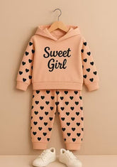 Baby girls and Baby boys Sweatshirt Hoodie and Track pant Jogger Touser | Kids Winter wear sets | Pack of 3 Combo Dress |