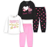 Trampoline Baby Boys & Girls Tshirt & Pyjamas Set (Pack of 2)