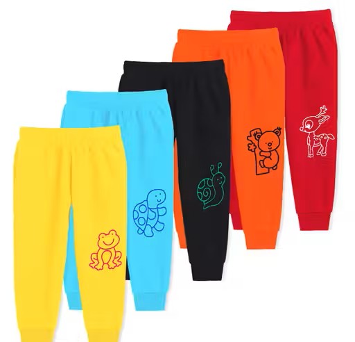 Trampoline Kid's Printed Multicolor Pyjamas (Pack of 5)