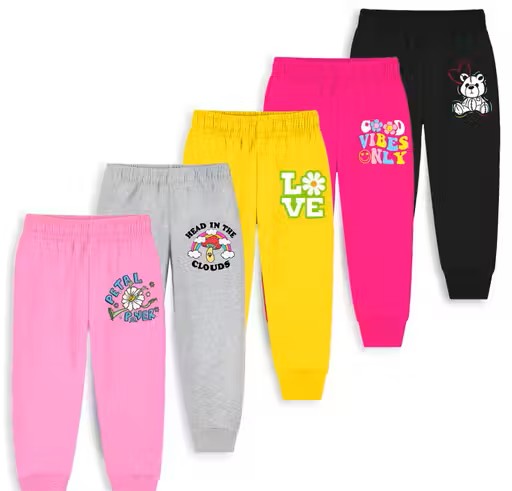 Trampoline Kid's Printed Multicolor Pyjamas (Pack of 5)